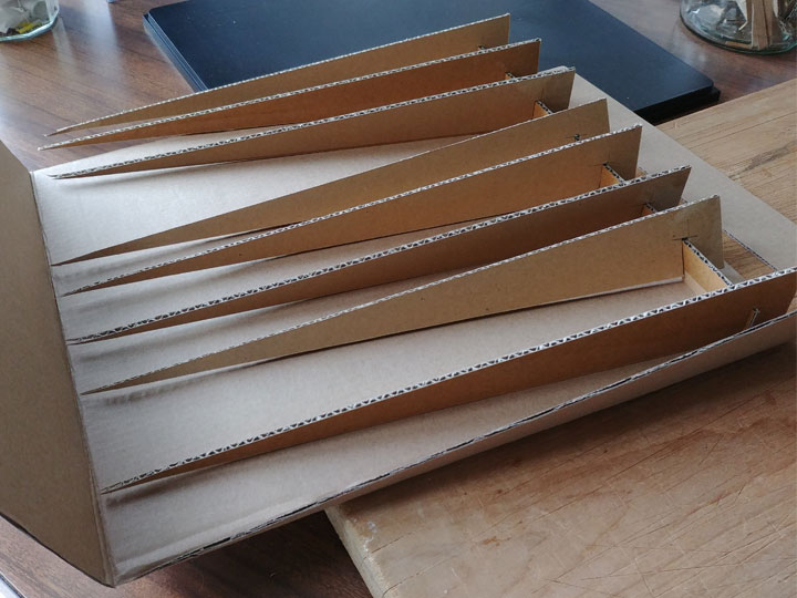 The starting foundation of my diorama