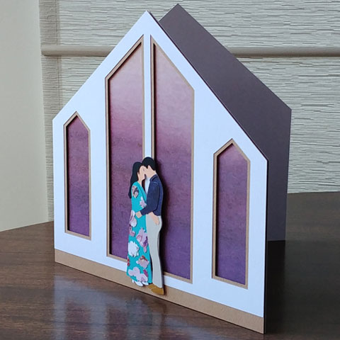 Wedding Chapel Card